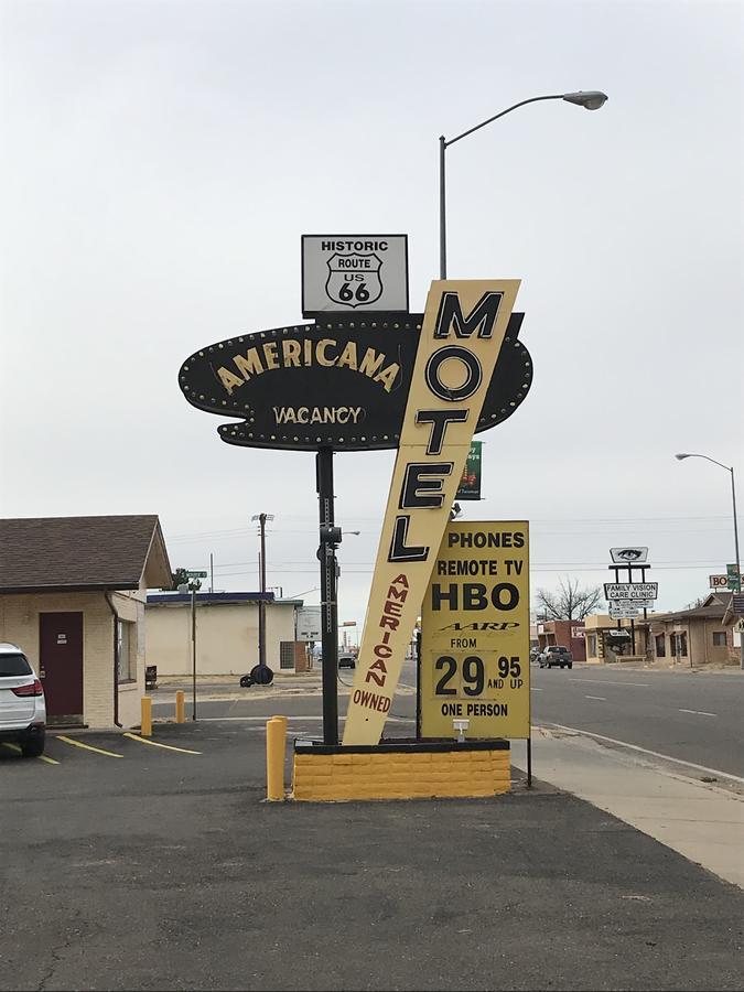 Americana Motel Tucumcari Exteriör bild